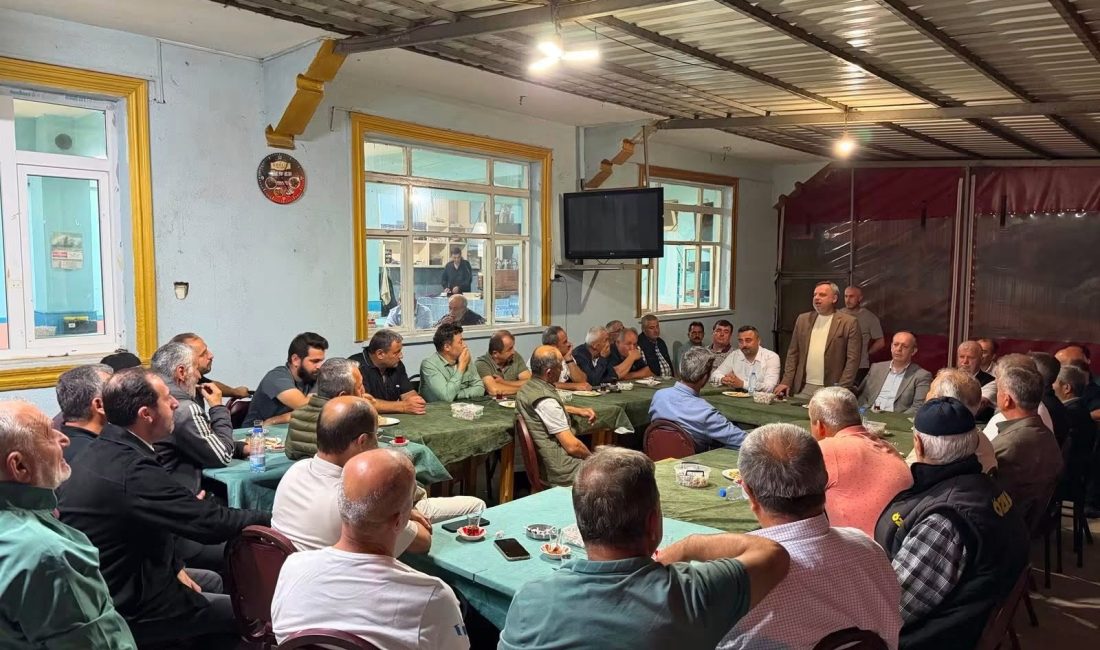 AK Parti İzmit İlçe Başkanı Halil Güngör Dokuzlar, Ambarcı Mahallesi’nde