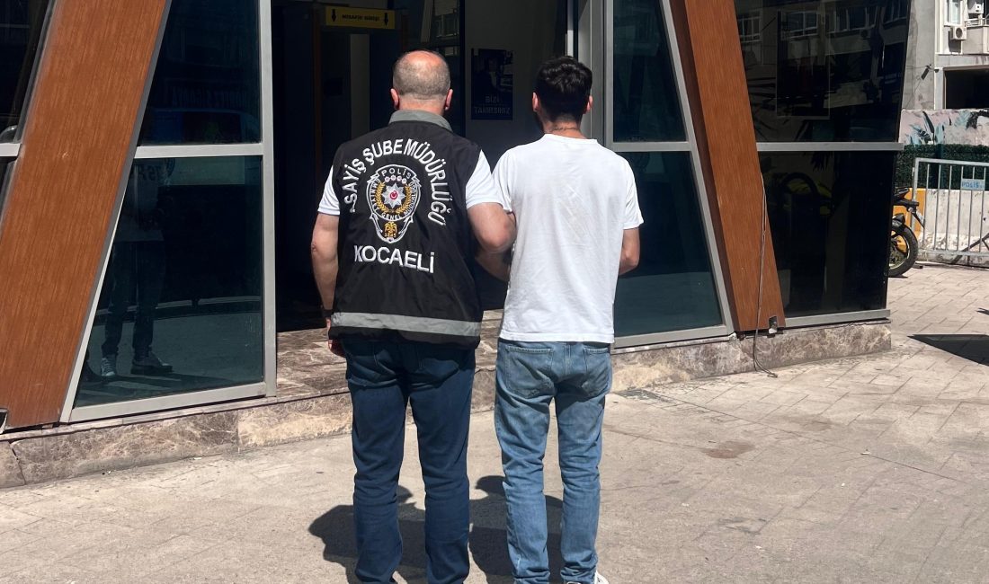 Kocaeli'de polis ekiplerinden kaçamadı! Hırsızlık suçundan hakkında 19 yıl kesinleşmiş