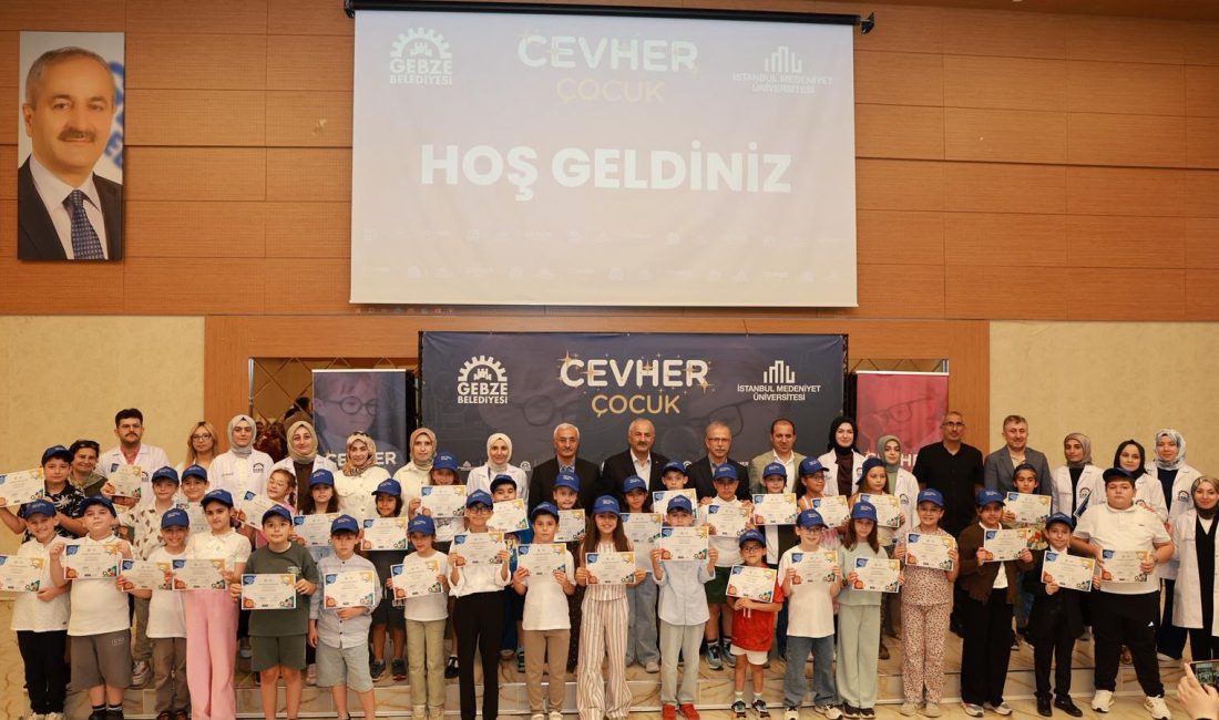 Gebze Belediyesi ve İstanbul Medeniyet Üniversitesi iş birliğiyle yürütülen Cevher