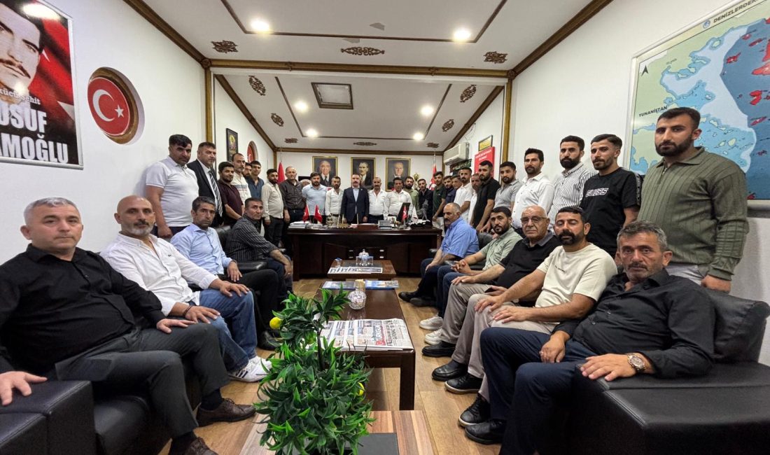 MHP Dilovası İlçe Başkanı Yusuf Turhan, Van Çatak ve Bahçesaray