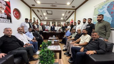 MHP Dilovası İlçe Başkanı Yusuf Turhan, Van Çatak ve Bahçesaray