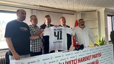 MHP Kocaeli İl Başkanı Enes Emengen, göreve atanmasının ardından ilk