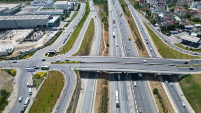 TEM Otoyolu Ankara-İstanbul yönündeki Gebze Kavşağı çıkış kolu, üstyapı yenileme
