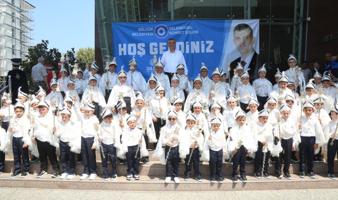 Gölcük Belediyesi tarafından düzenlenecek Geleneksel Sünnet Şöleni için kayıt işlemleri
