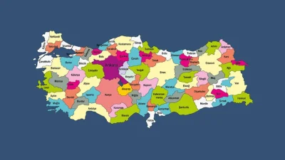 Türkiye'de il sayısını 106'ya çıkarmayı hedefleyen düzenleme kapsamında 25 ilçenin