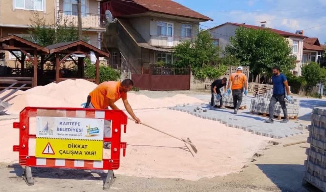 Kartepe Belediyesi, ilçe genelinde ulaşım altyapısını güçlendirmeye yönelik çalışmalarına aralıksız
