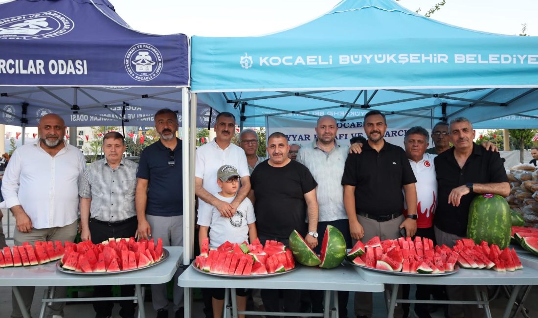 Kocaeli Pazarcılar Odası, her yıl olduğu gibi bu yıl da