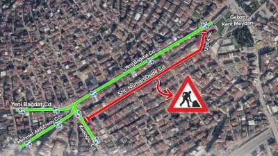 Kocaeli Büyükşehir Belediyesi tarafından Gebze Osman Yılmaz Mahallesi Şehit Numan