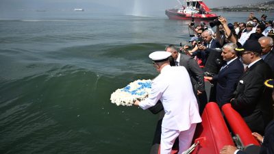 1 Temmuz Denizcilik ve Kabotaj Bayramı’nın 100. yıl dönümünde düzenlenen