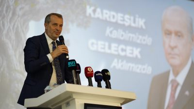 MHP Kocaeli Milletvekili Saffet Sancaklı, Derince İlçe Kongresi'nde yaptığı konuşmada