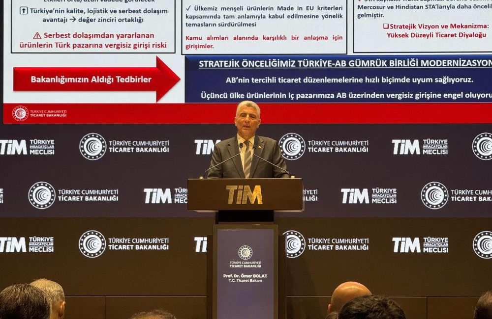 Haziran ayı ihracat rakamlarını açıklayan Ticaret Bakanı Ömer Bolat, "Haziran'da