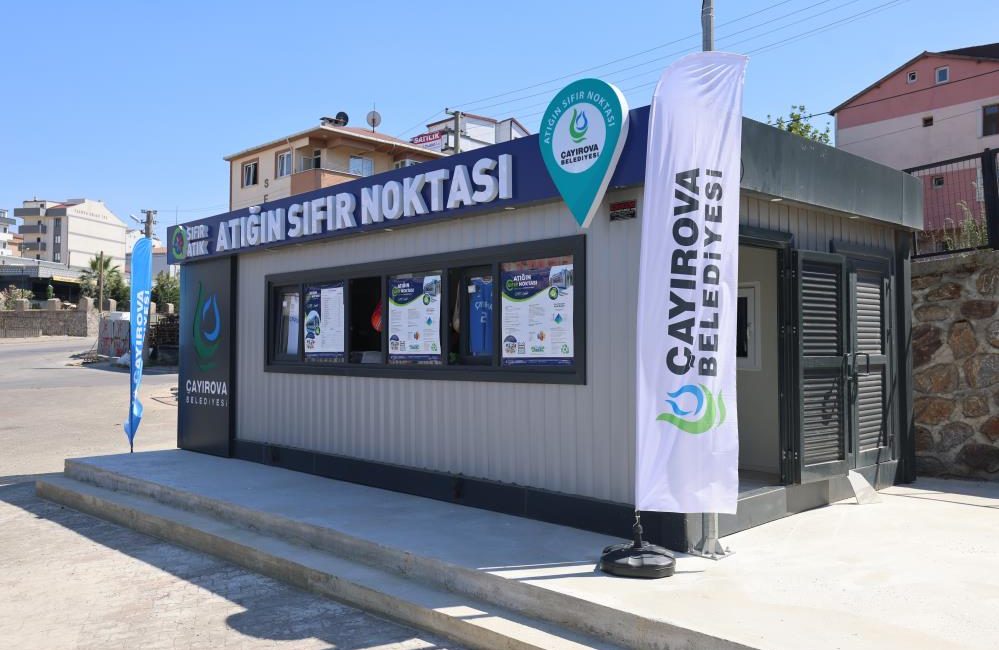 Çayırova'da belediye tarafından hayata geçirilen "Atığın Sıfır Noktası" projesi kapsamında,