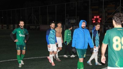 Kocaeli’de üst lige çıkacak takımın belirlenmesi için aynı anda oynanan