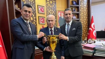 Türkiye Boks Federasyonu Başkanı Suat Hekimoğlu ve Asbaşkan Sinan Demircioğlu,