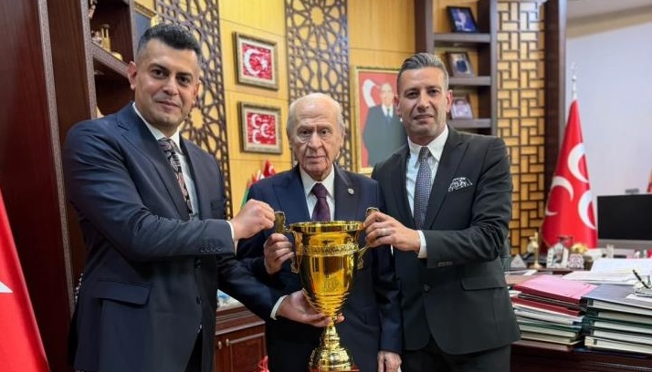 Türkiye Boks Federasyonu Başkanı Suat Hekimoğlu ve Asbaşkan Sinan Demircioğlu,