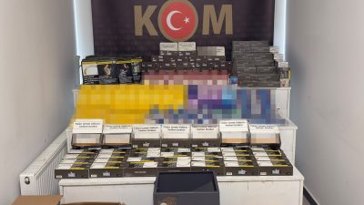 Kocaeli'de 4 ilçede düzenlenen eş zamanlı operasyonlarda 8 adreste yapılan