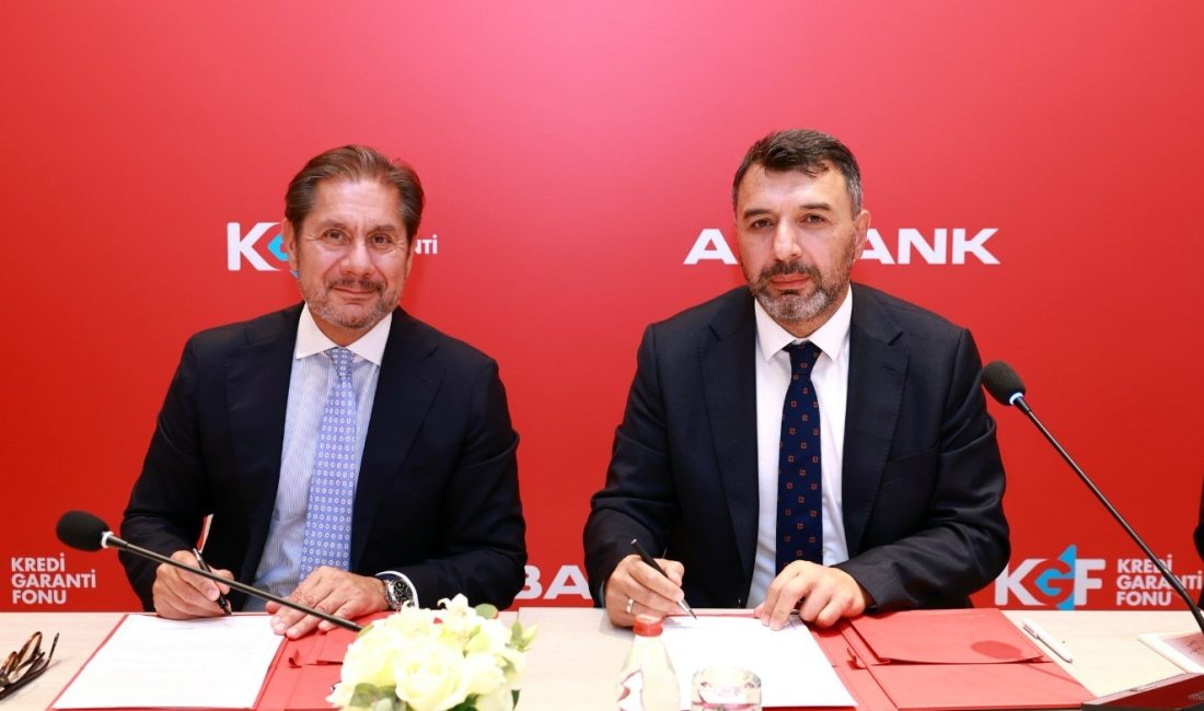 Akbank ve Kredi Garanti Fonu (KGF), KOBİ'lerin finansmana erişimini kolaylaştırmak