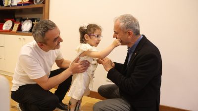 Serebral palsi hastası 3 yaşındaki Lina Yalçınkaya'nın tedavi süreci, Çayırova