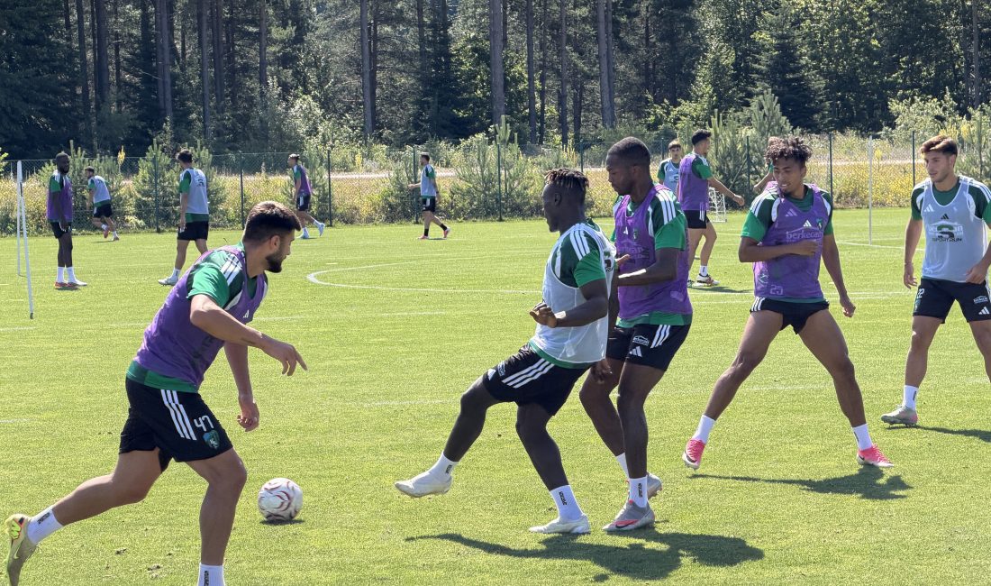 Kocaelispor, 2026-2027 sezonu hazırlıklarına Düzce’nin Kaynaşlı ilçesinde bulunan Topuk Yaylası