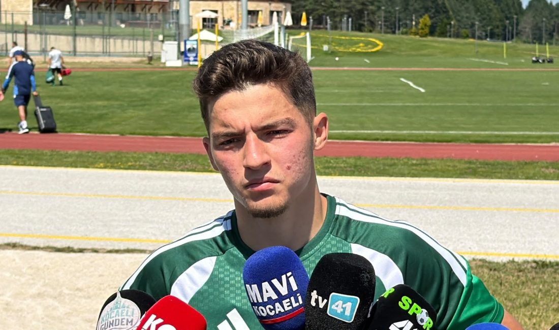 Kocaelispor’un genç futbolcusu Ege Bilim, yeni sezon öncesi kamp çalışmalarını