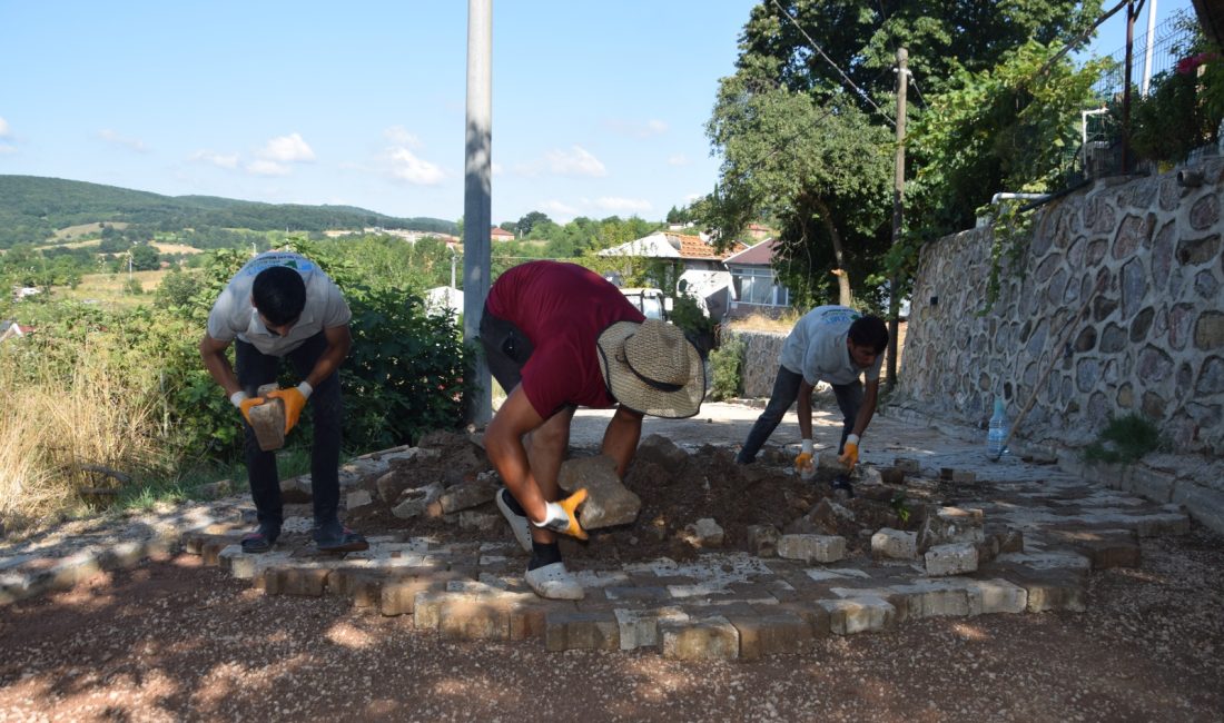 İzmit Belediyesi Fen İşleri Müdürlüğü ekipleri, Ambarcı Mahallesi Budaklar Mevkii’nde