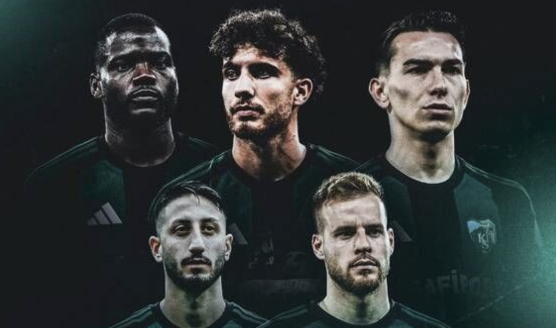 Kocaelispor, sözleşmesi sona eren ve kiralık olarak forma giyen toplam