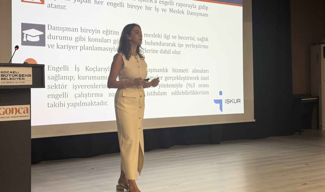 Kocaeli Büyükşehir Belediyesi ile İŞKUR iş birliğinde düzenlenen "İstihdamda Ben