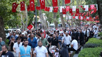 Kocaeli'de 15 Temmuz Demokrasi ve Millî Birlik Günü kapsamında düzenlenen