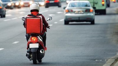 Kocaeli'de olumsuz hava şartları nedeniyle motosiklet, scooter, elektrikli scooter ve