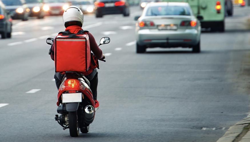 Kocaeli'de olumsuz hava şartları nedeniyle motosiklet, scooter, elektrikli scooter ve