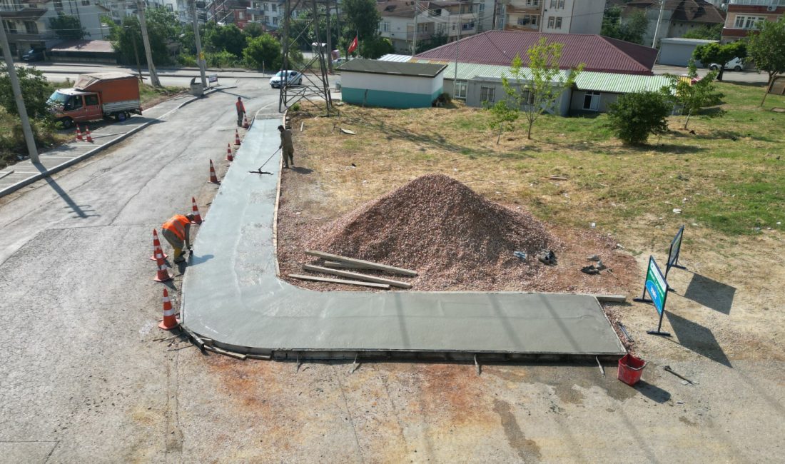 İzmit Belediyesi Fen İşleri Müdürlüğü, kent genelinde sürdürdüğü üstyapı çalışmaları