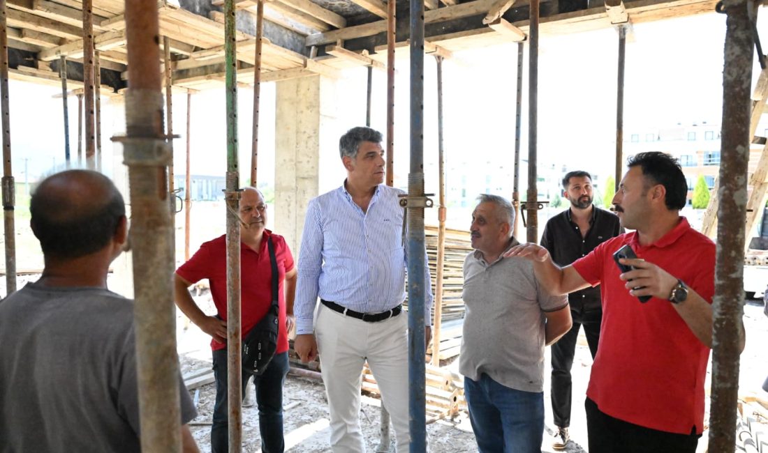 Kartepe’de güvenlik altyapısını güçlendirecek Polis Merkezi Amirliği projesinde çalışmalar hız