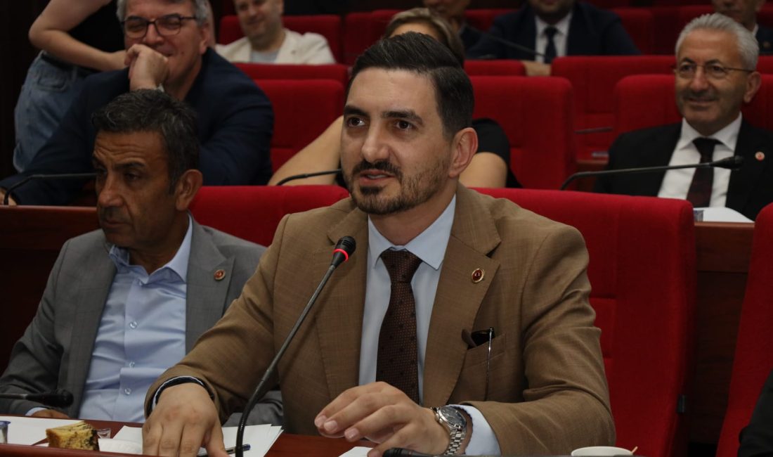 Serdar Mahallesi Kentsel Dönüşüm Projesi’nin mecliste gündeme gelmesi üzerine konuşan