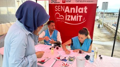 İzmit Belediyesi Çınar Halk Masa ekipleri “Sen Anlat İzmit” programı