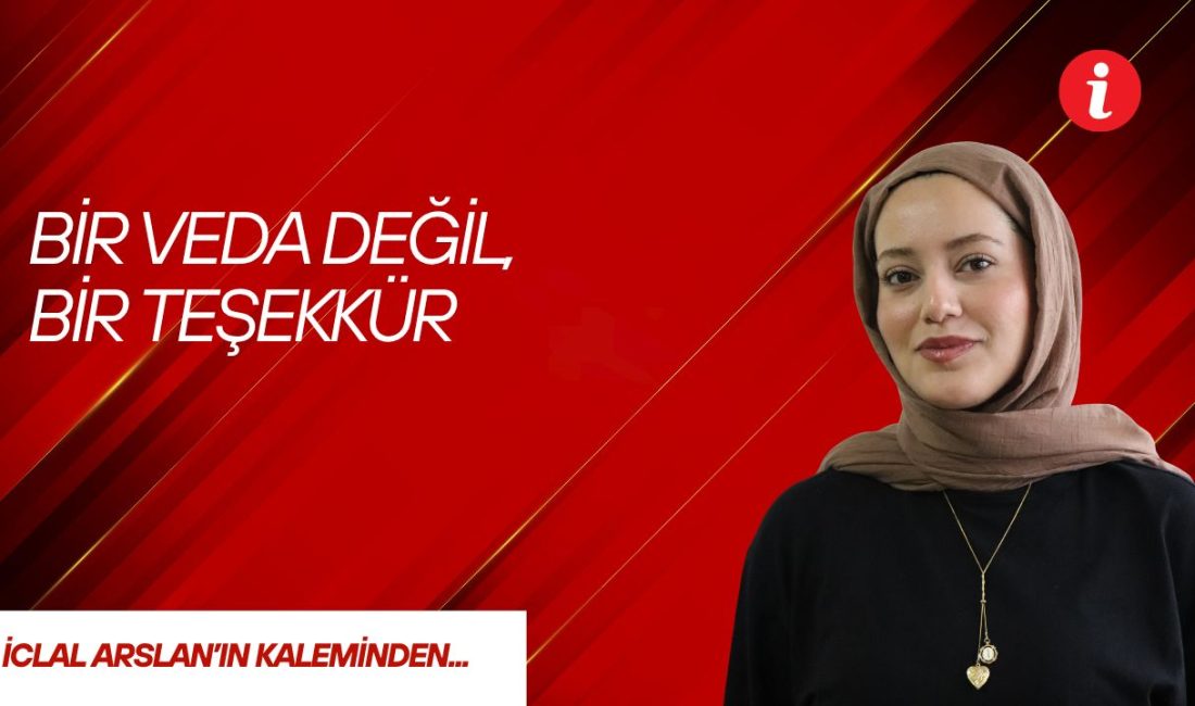 Bugün bu gazetedeki son mesaimdi. Sekiz ay önce girdiğim bu
