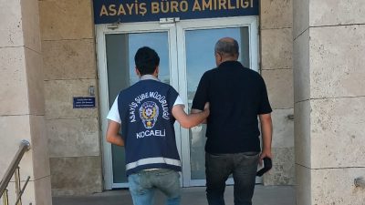 Kocaeli'de hakkında dolandırıcılık suçundan 3 yıl 4 ay kesinleşmiş hapis