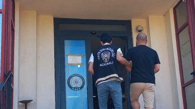 Kocaeli'de dolandırıcılık suçundan hakkında 5 yıl kesinleşmiş hapis cezası bulunan