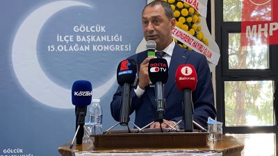 MHP Gölcük İlçe Başkanı ve başkan adayı Murat Motor, 15.