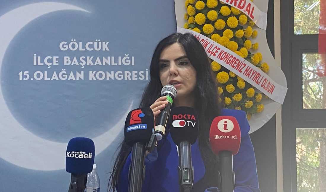 MHP MDK Üyesi Hilal Elmas, MHP Gölcük İlçe Kongresi'nde yaptığı