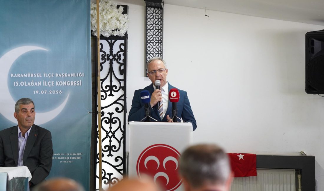 MHP MYK Üyesi Necdet Öztürkçü, MHP Karamürsel İlçe Teşkilatı’nın 15.