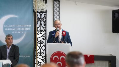 MHP MYK Üyesi Necdet Öztürkçü, MHP Karamürsel İlçe Teşkilatı’nın 15.