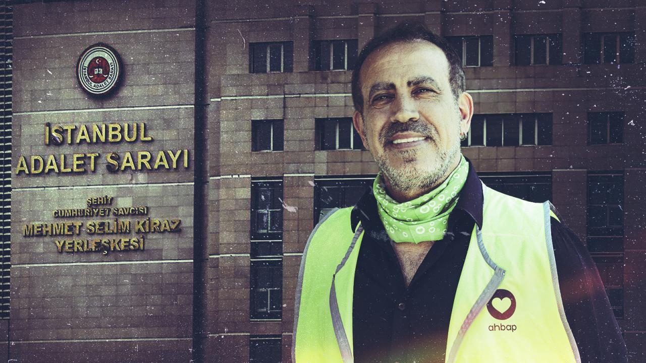 Ahbap Derneği'ne yönelik yürütülen soruşturma kapsamında tutuklanan Haluk Levent'in şoförü