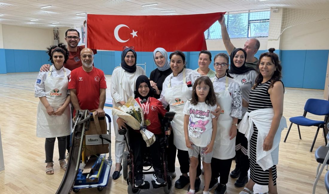Kocaeli Büyükşehir Belediyesi Kağıtspor’un milli boccia sporcusu Havva Alyurt, Mısır’ın