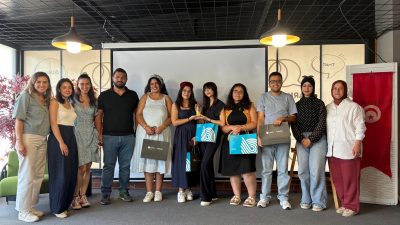 Başiskele Belediyesi’nin gençlere yönelik hizmetlerinden Kitaphane Learn and Speak Cafe’de