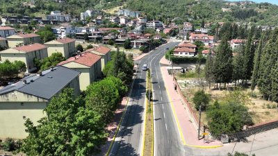 Kocaeli Büyükşehir Belediyesi, Gölcük ilçesi Örcün Mahallesi’nde ulaşım konforunu artırmaya