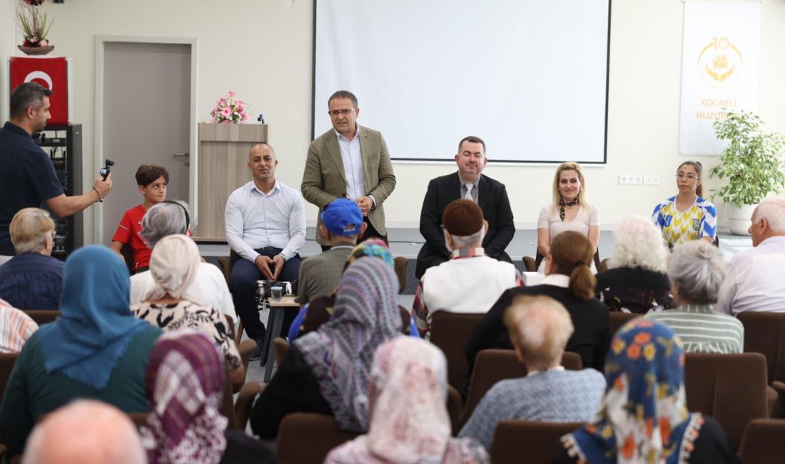 Kocaeli Huzurevi’ni ziyaret ederek kentimizin çınarları ile bir araya gelen