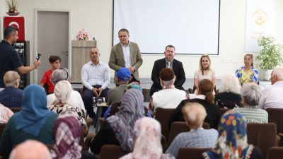 Kocaeli Huzurevi’ni ziyaret ederek kentimizin çınarları ile bir araya gelen
