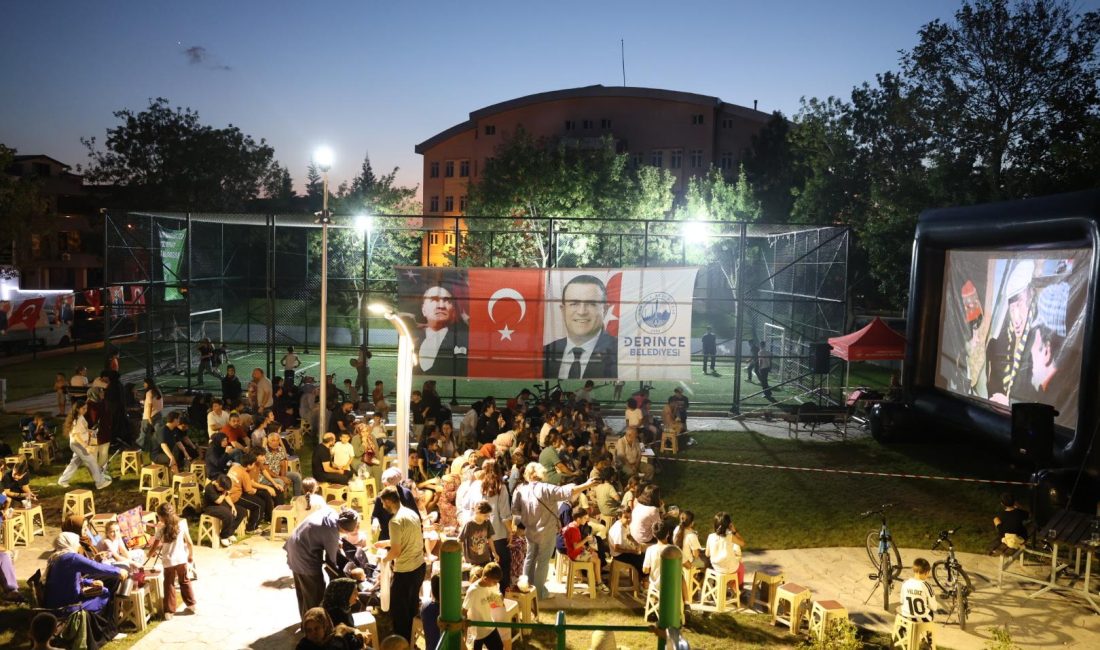 Derince Belediyesi'nin düzenlediği Yaz Sinema Günleri, İbn-i Sina Mahallesi Bekir