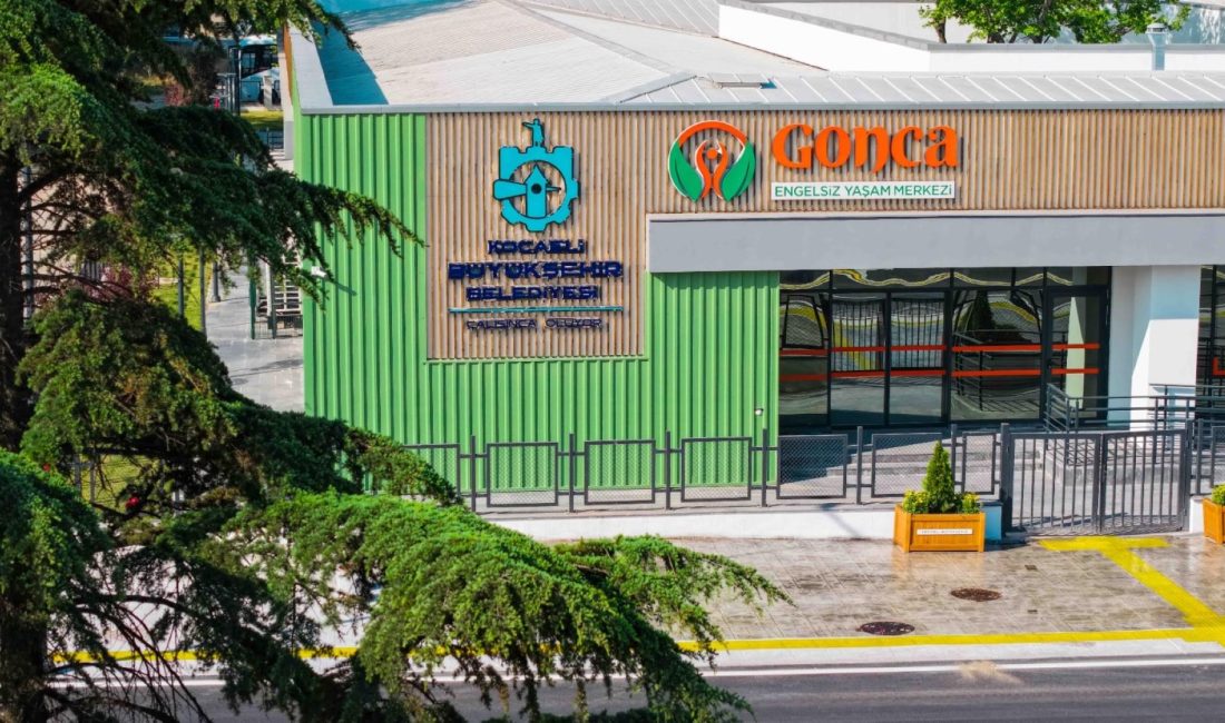 Kocaeli Büyükşehir Belediyesi bünyesinde hizmet veren Gonca Engelsiz Yaşam Merkezi,