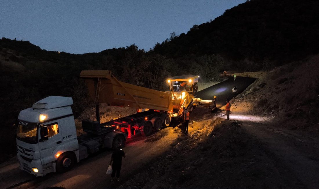 Kocaeli Büyükşehir Belediyesi, Karamürsel Dereköy Mahallesi’nde D-130 Karayolu’ndan İSU İçme
